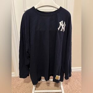 NY Yankees Men’s Size 5XLB Mitchell & Ness Cooperstown Collection Long Sleeved